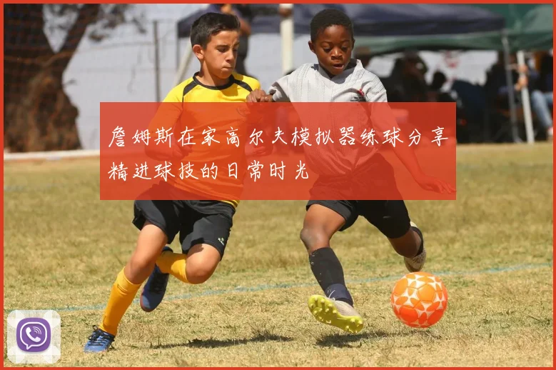 詹姆斯在家高尔夫模拟器练球分享精进球技的日常时光